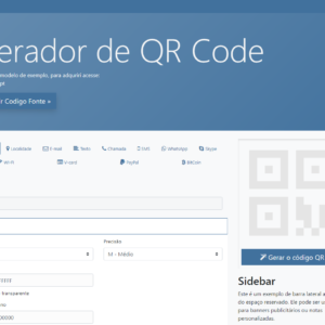 Script Gerador de QR Code em PT-BR