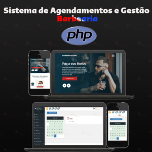 Script Agendamento e Gestão para Barbearias PHP + Fidelidade